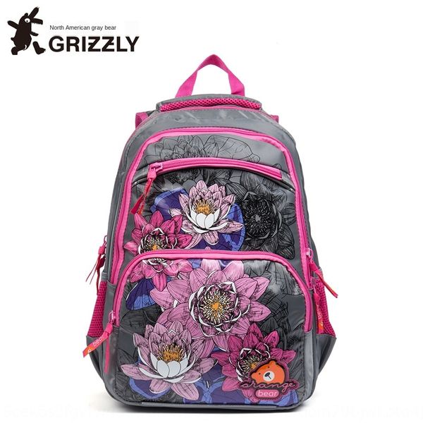 

russian primary school schoolbag female 1-3 grade children's portable burden-reducing bag backpack cartoon backpack female