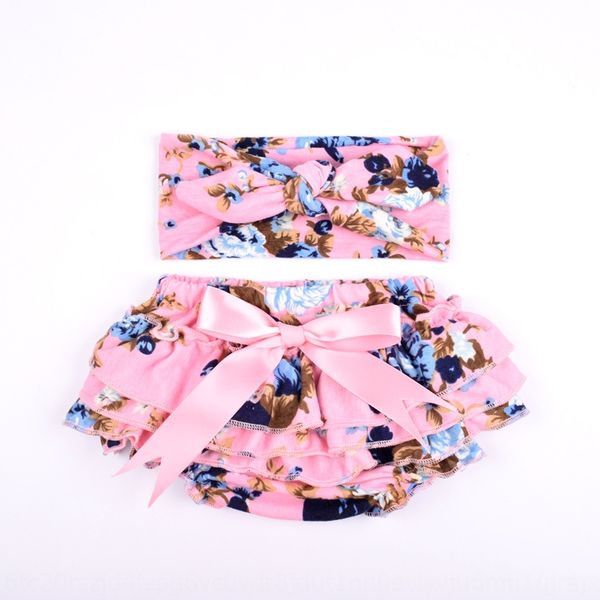 

a variety of baby pp children's lace underwear shorts lantern pants suit pants suit hair band set bloomer set, Camo