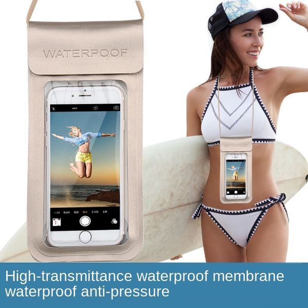 

tpu mobile phone huan bao pu waterproof mobile phone bag swimming waterproof bag