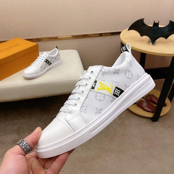 

2020k luxury design men's high-quality printed breathable sneakers, fashionable wild men's casual shoes, men's banquet shoes, Black