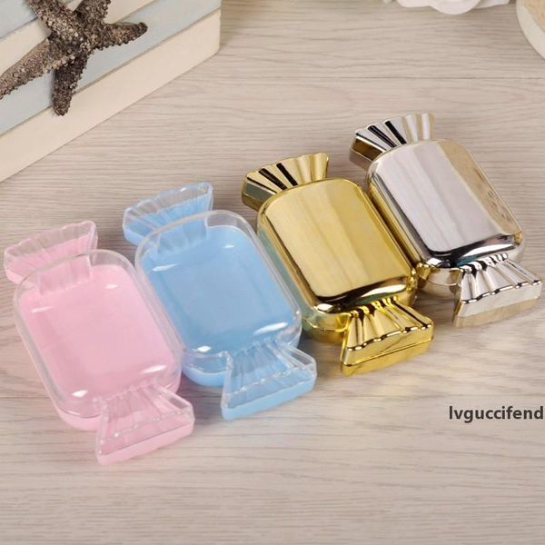 

12pc/lot lovely candy shaped plastic candy boxes for wedding birthday baby shower party decoration festive occasions gift boxes