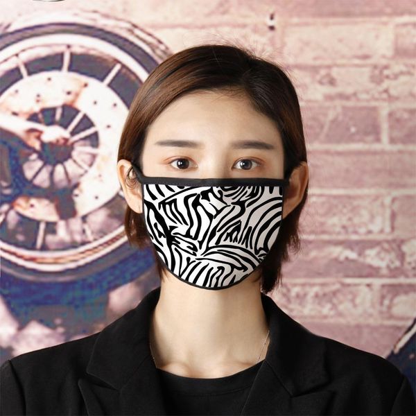 

washable cotton leopard face mask animal printing dustproof mouth mask resuable protetive mask 17 styles choose hh9-3044 mylovethome xqynt