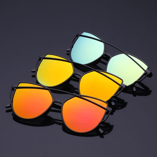 

fashion ultra light sunglasses retro trend sunglasses colorful mercury sunglasses eyewear 15936, White;black