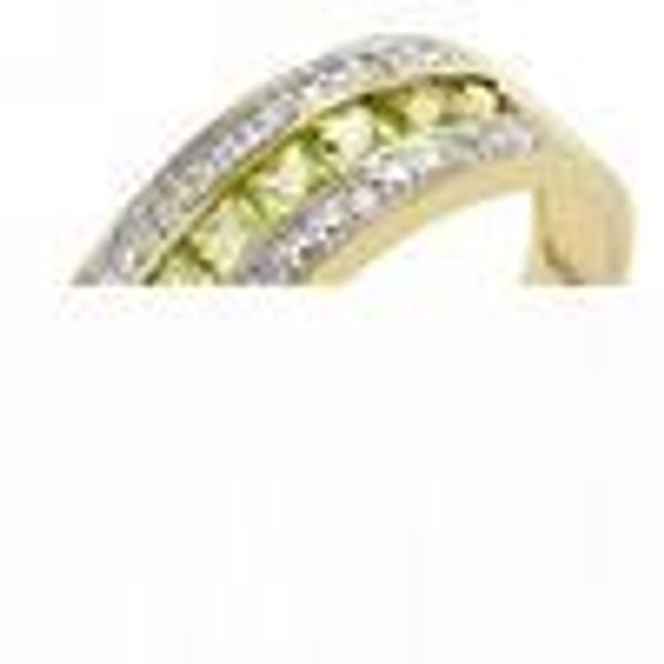 

jewelry new size 9 to12 fashion man and woman peridot cz 14k yelow gold filled engagement ring gift ry0018, Silver