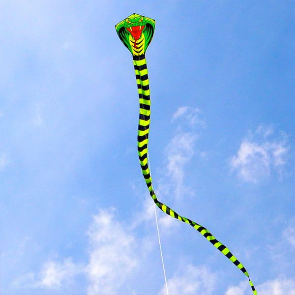 

weifang kite new bamboo glasses glasses leaf green snake long tail 8 m 15 m 30 mgreen king snake breeze kite