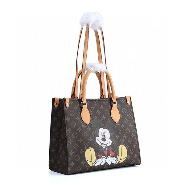 

fast delivery womens bag vintage retro large capacity leather shoulder crossbody bag handle totes womens luxury designer bag handbags