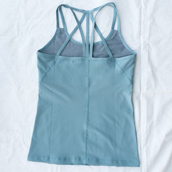 

лидирующий элегантный йог женской обратно ремешок спорт фитнес жилет жилет топ топ груди площадка профессионального спорт фитнес рукава, White;red