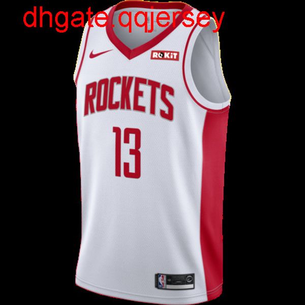 

harden#13 sponsor association jersey new nkvest stitched basketball jerseys, Gray
