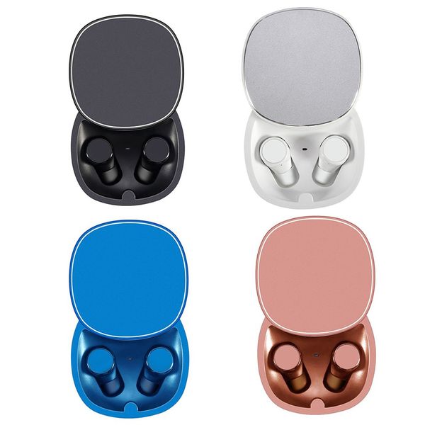Tws06 Bluetooth-Kopfhörer, Mini-Wireless-Headset, Touch, wasserdicht, Sport, kabellos, binaural, 5.0, Mini-In-Ear, angenehm zu tragen, IPX5