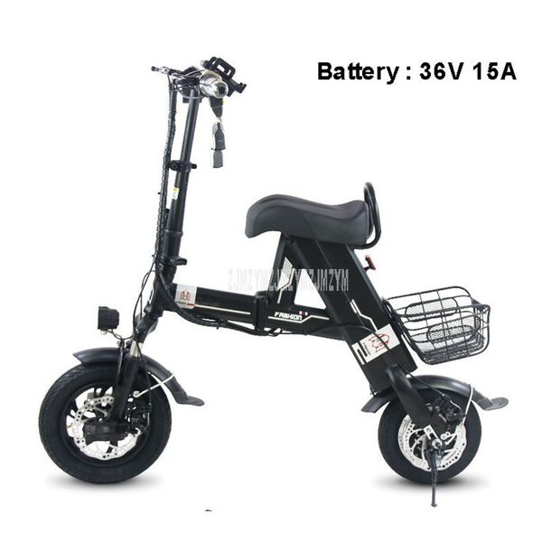 

mini foldable electric scooter single person smart city walking tool electric bicycle scooter 36v 15a battery mileage 50km, Silver;blue