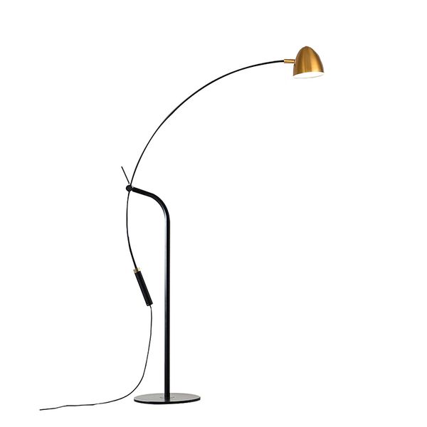 

postmodern light luxury iron style fishing floor lamp living room coffee table office study l lobby model room lamp led sofa