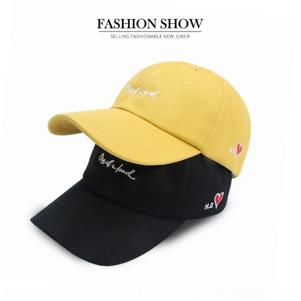 

summer new hat side embroidery love letter baseball cap men's and women's outdoor leisure sunshade personalized baseball cap, Blue;gray