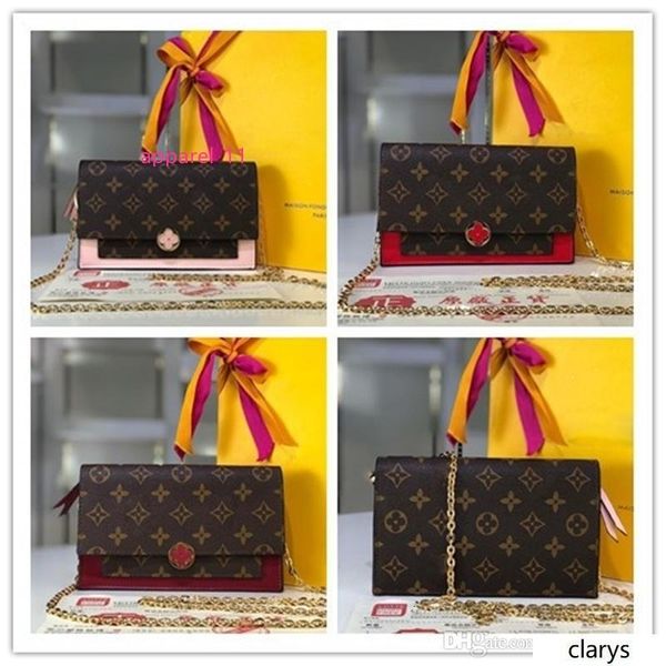 

lovuitto monograms pochette florentine pouch bum flore chain wallet bag m67404 size: 17.5x 11.5x 3.5cm