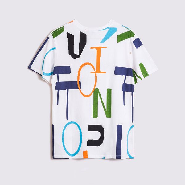 

designer mens t-shirt 2020 new arrival novelty letters printing t-shirt fashion men women comfort cool tee with design print size s-2xl, White;black