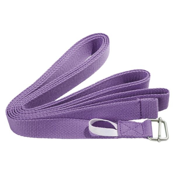 

2.5m multi-colors adjustable belt sport yoga stretch strap belt gym waist legs fitness exercise gym equipment