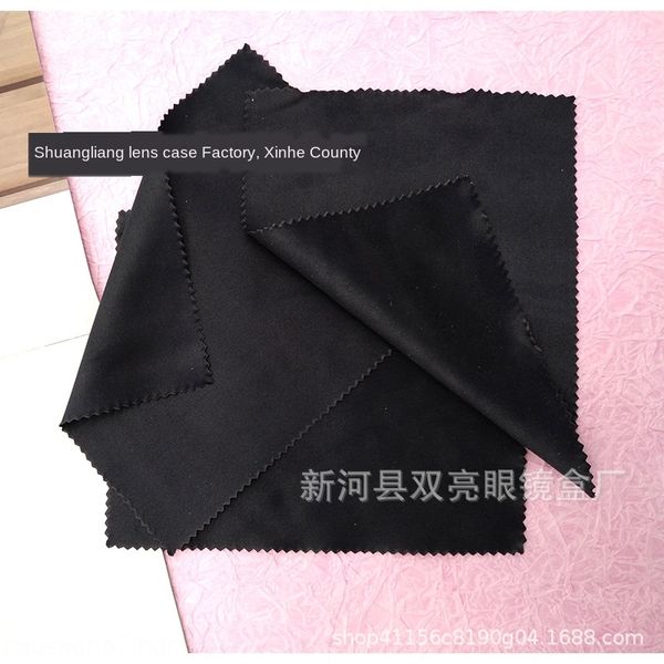 

cleaning glasses microfiber double-sided velvet lens screen wiping cloth suede glasses cleaning cloth, Blue