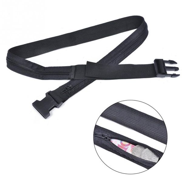 

2020 new fashion for women wholesale- travel secret waist money belt hidden security safe pouch wallet ticket protect, Black;brown