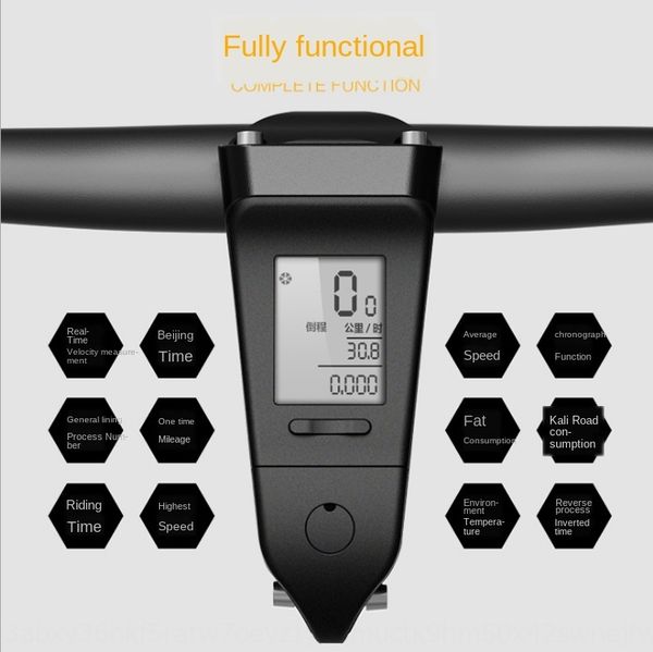 

3b8t2 mountain bike accessories bicycle bicycle accessoriescode meter stand-in-one wired wireless luminous waterproof speed odometer mounta