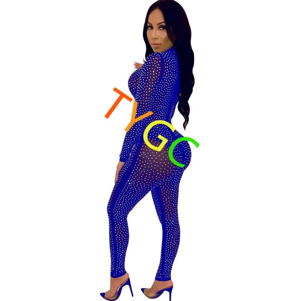 

women's high waisted jumpsuits chiffon stand collar hollow out new summer wear women's drill suit, Black;white