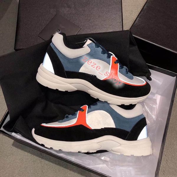 

2020 black velvet men women shoes platform lusso sports progettista leather shoes solid colors footwear