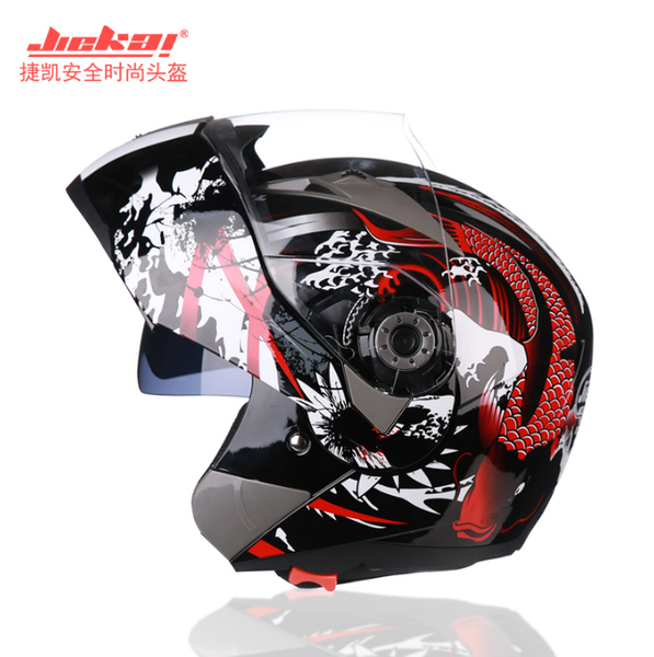 

motorcycle helmet flip up helmet,modular helmet,racing helmet shpping jiekai-105
