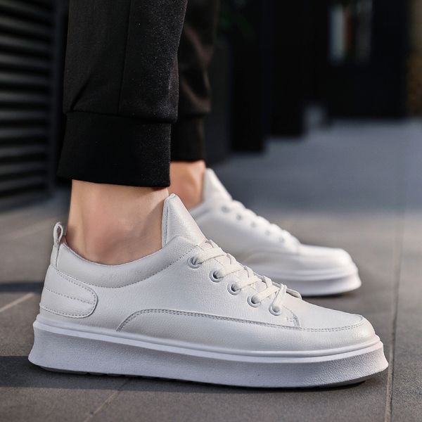 

zapatos sapato sports 39 leather black sneaker causal fashionable summer slip mens s mens for on casual leisure casuales de