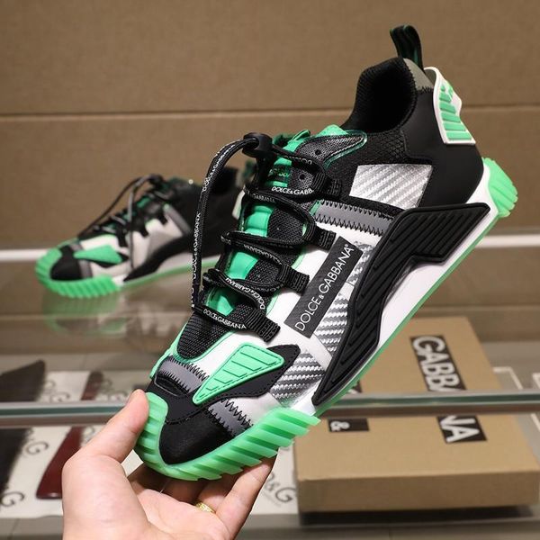 

2020 brand designer high-quality men's casual sports shoes, outdoor casual shoes, with original box packaging size 38--45. 001, Black