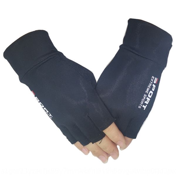 

cycling men' thin sunscreen anti-skid gloves bicycle ice silk fishing half-finger bicycle gloves women, Blue;gray