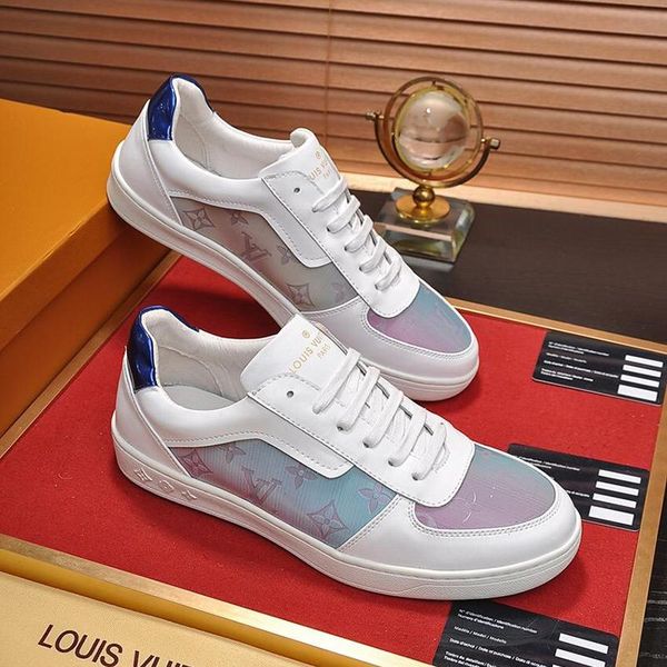 

luxury casual shoes mens luxembourg fashion sneakers zapatos de hombre vintage lace -up style chaussures pour hommes mens shoes l66 fast shi, Black