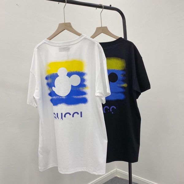 

short sleeve 2020g paris fashion apparel t shirts mens womens tshirts clothes sweatshirt rat print casual tee size m-xl, Black;green
