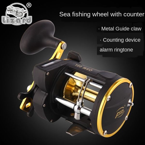 

all-metal head roller line line linedrum boat fishing wheel iron plate fishing wheel special offer
