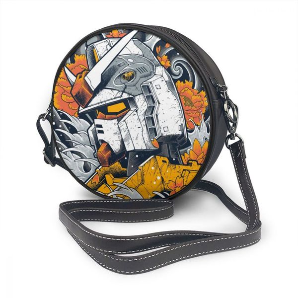 

gundam rx 78 shoulder bag hi nu gundam leather bag shopper crossbody women bags woman small print round purse