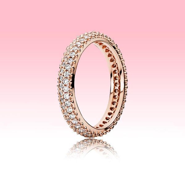 

элегантный pave кольцо диапазона полный cz алмазов женщин обручальные кольца лето ювелирные изделия для pandora real 925 обручальное кольцо, Slivery;golden