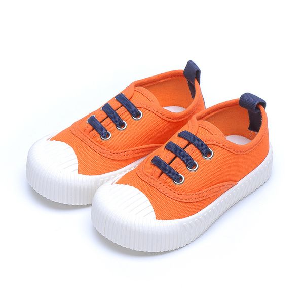 

athletic & outdoor cozulma children girls contrast color breathable canvas shoes kids boys autumn fashion sneakers casual size 21-32, Black