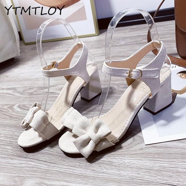 

factory direct low heels sandals women ankle strap summer shoes female block heels women shoes 2020 casual sandals zapatos mujer, Black