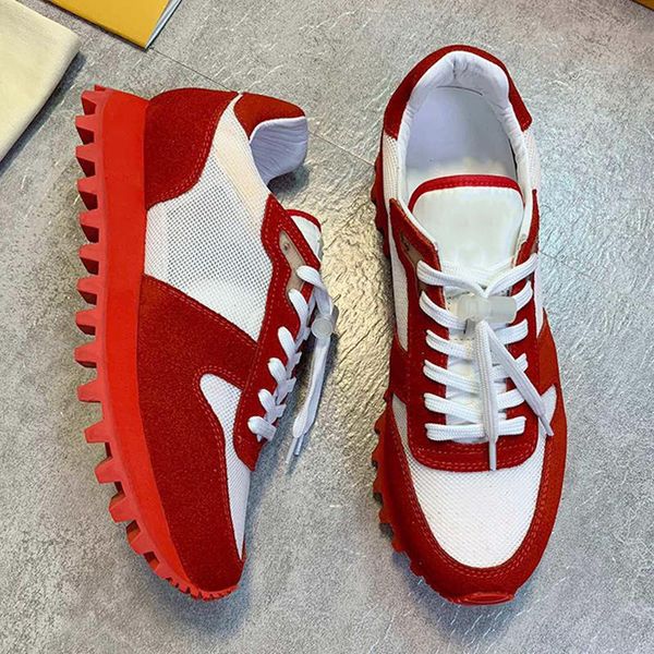 

lightweight runner sneaker men 's shoes new arrival chunky sneakers comfortable footwears lightweight lace -up men shoes drop ship, Black