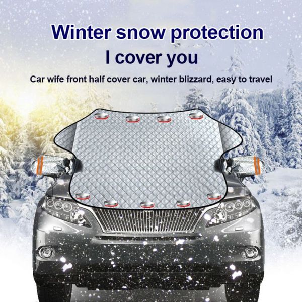 

car windscreen cover magnetic car window screen frost ice large snow dust shield protector sunshades covers new