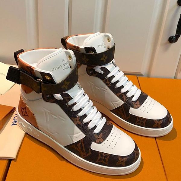 

luxury men shoes sports fashion boots with box outdoor trendy flat sneakers boombox sneaker boot zapatos de hombre mens shoes, Black