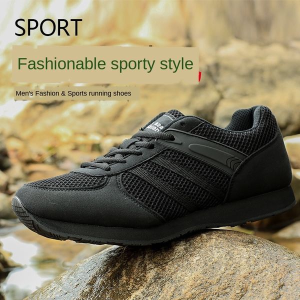 

new 07a black men's breathable light new 07a black men's training breathable shoes light running shoestraining running shoes