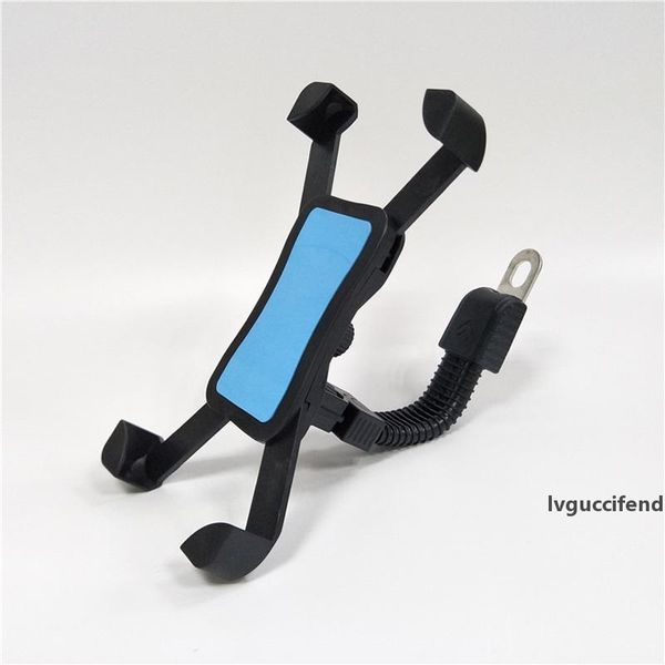 

universal bicycle phone holder motorcycle bike stand rotatable 3.5-6.5 inch motorbike cellphone mount bracket for iphone 8 x