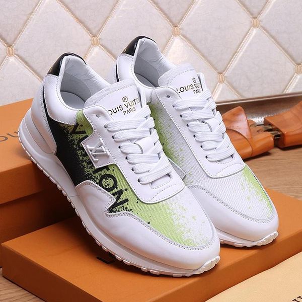 

new men casual shoes sneakers athletic chaussures pour hommes run away sneaker luxury men shoes fashion footwear zapatos hombre