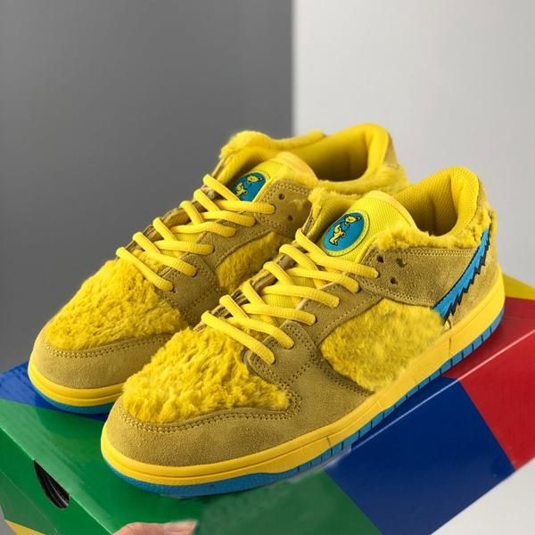 

2020 new sb dunk low yellow green dunks mens shoes blue fury deep royal skateboarding womens men sneakers size us7-12