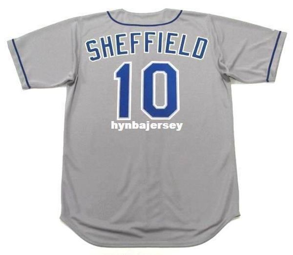 

custom gary sheffield los angeles stitched 2001 majestic vintage away baseball jersey retro mens jerseys running, Gray