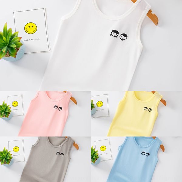 

ngsmn a002-1 children's cotton thread boy summer thin girl baby camisole outside a002-1 children's cotton thread boy summer vest v, Blue