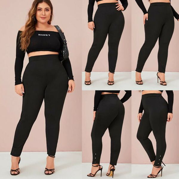 

2020 black seamless women plus size high waist shaping leggings for women fitness push up solid leggings stretch pants leggins mujer