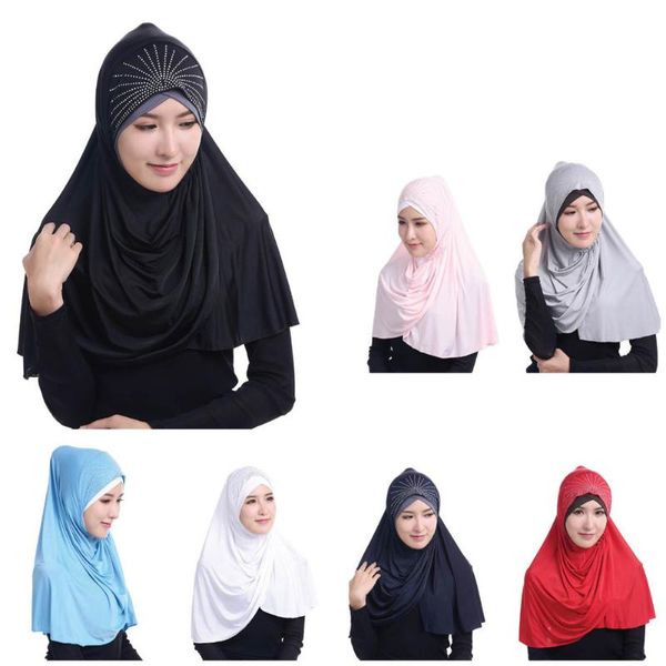 

women hijab scarf fashion imitation silk scarves large square muslim scarf printed different colors lady shawl, Red