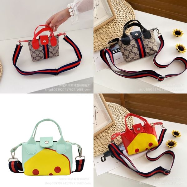 

kids designer handbags tassel girls mini bags solid purse toddler handbag fashion shoulder bags children pu leather wallet bag totes ypc6#97, Black