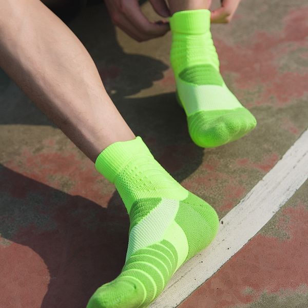 

gmhko спорт середины трубка велосипедного баскетбол мужской и женское полотенце элитных спортивных носков донных носки на открытом воздухе а, Pink;yellow