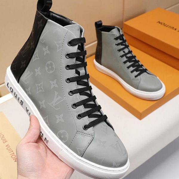 

men shoes sneakers luxury fashion boots breathable sports casual zapatos de hombre tattoo sneaker boot mens shoes casual, Black