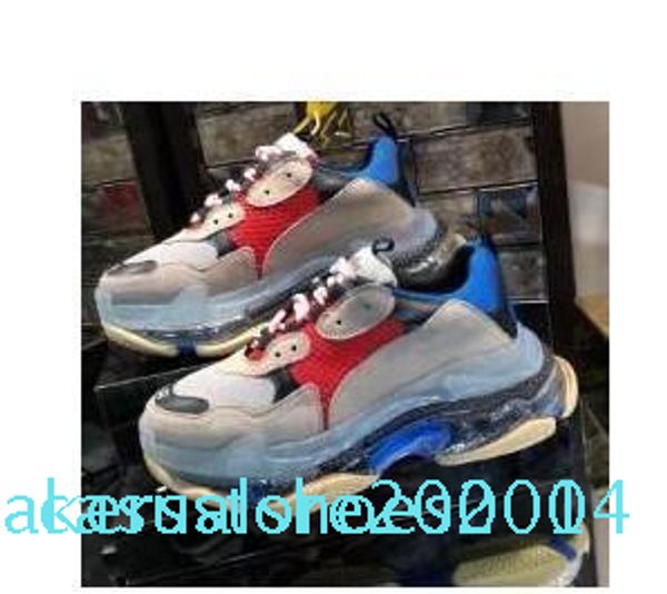 

new 2019 brand men women platform sneakers,designer dad shoes pink purple patchwork leather transparent bottom causal shoes 35-45 c14, Black